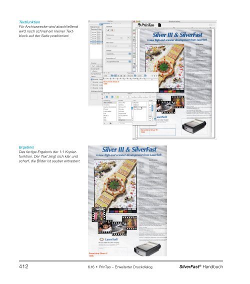 Handbuch mit allen Kapiteln - LaserSoft Imaging