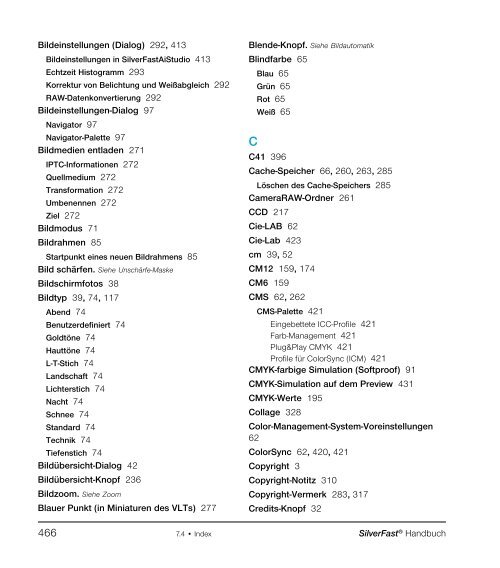 Handbuch mit allen Kapiteln - LaserSoft Imaging