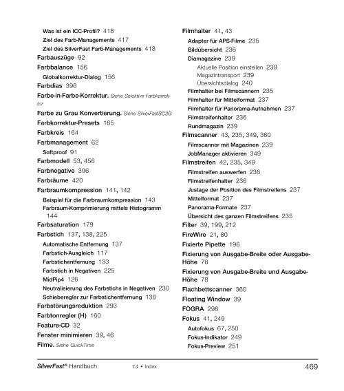 Handbuch mit allen Kapiteln - LaserSoft Imaging