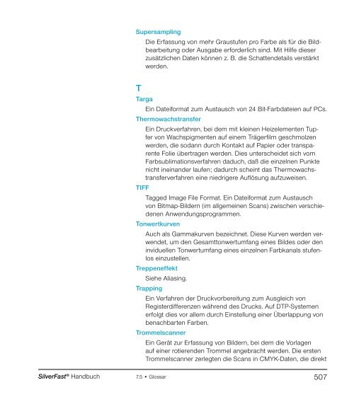 Handbuch mit allen Kapiteln - LaserSoft Imaging