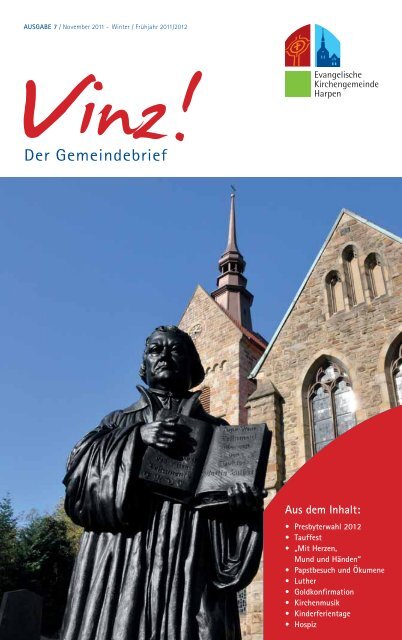 Vinz! Ausgabe 7 - Evangelische Kirchengemeinde Harpen