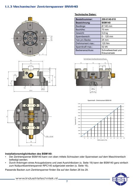 BEST GmbH Modulare Spanntechnik und Automation Hauptkatalog ...