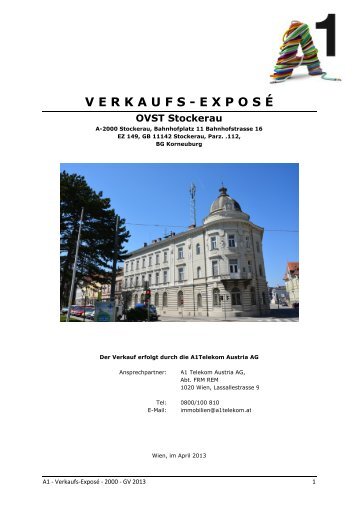 Verkaufs-Exposé - Net