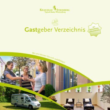 Gastgeber Verzeichnis MIT - Kraichgau-Stromberg