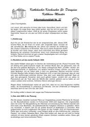 Informationsblatt Nr. 27 - kirchenchor-muenster.de