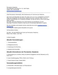 1._Newsletter_Januar_2011 - Permakultur-Akademie