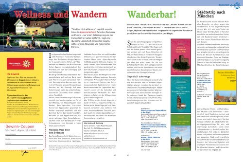 Special Reiselust 1 (PDF) - Wir machen Werbung