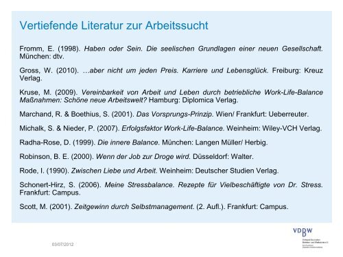 Kriterien zur Diagnose von Sucht - beim AQUADO eV