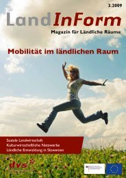 Mobilität im ländlichen Raum - Deutsche Vernetzungsstelle