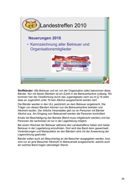 Landestreffen 2009 + 2010 - Niederösterreichische Feuerwehrjugend