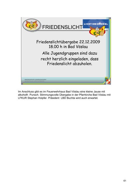 Landestreffen 2009 + 2010 - Niederösterreichische Feuerwehrjugend