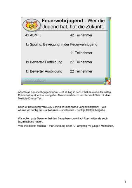 Landestreffen 2009 + 2010 - Niederösterreichische Feuerwehrjugend