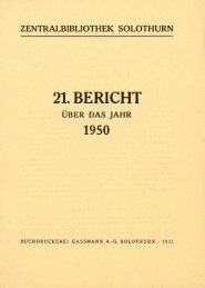 1950 - Zentralbibliothek Solothurn