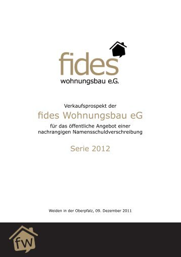 Datei downloaden - Fides Wohnungsbau eG