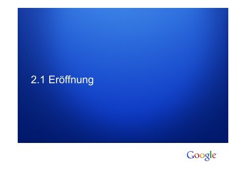 Google Wie sie als Agentur Ihre Kunden von Google ... - SEM-Kiel