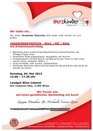 Herzkindertreffen mit Erlebnisnachmittag_Wien NÖ Bgld (04.05.2013)