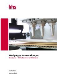 Wellpappe Anwendungen - Baumer hhs