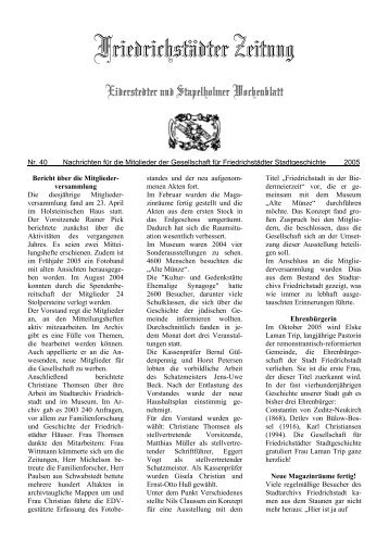 Friedrichstädter Zeitung No. 40 - stadtgeschichte-friedrichstadt.de