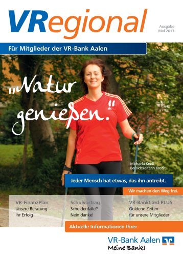 Ausgabe 7 - VR-Bank Aalen eG