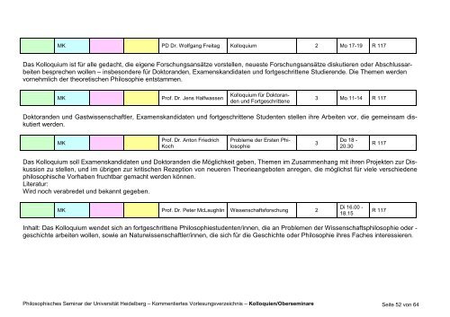 KVV WS 2012/13 (pdf) - Philosophisches Seminar