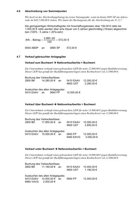 Grundwissen BwR – 9. Jahrgangsstufe