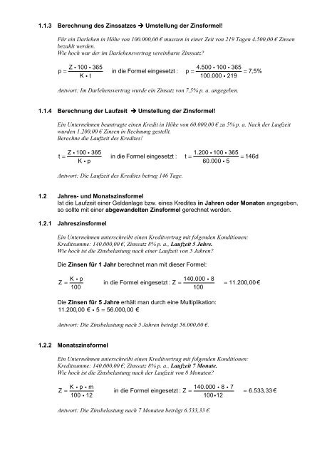 Grundwissen BwR – 9. Jahrgangsstufe