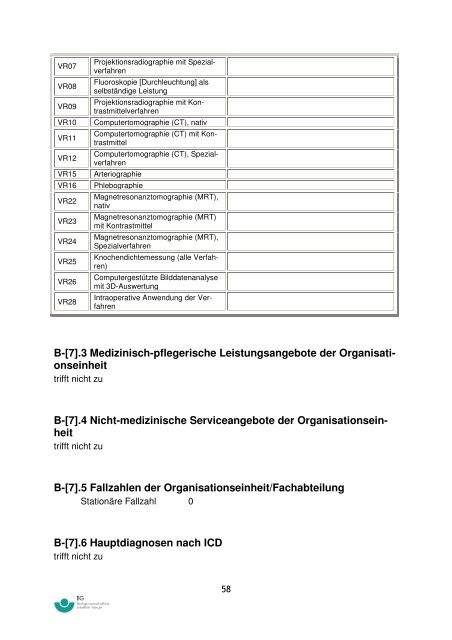 strukturierter Qualitätsbericht von 2006