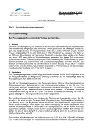 Vorlage Nr. 73/VIII an den PA - Regionalverband Mittlerer Oberrhein