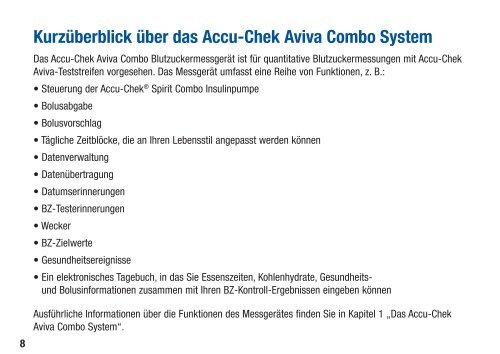 Aviva Combo - bei Accu-Chek