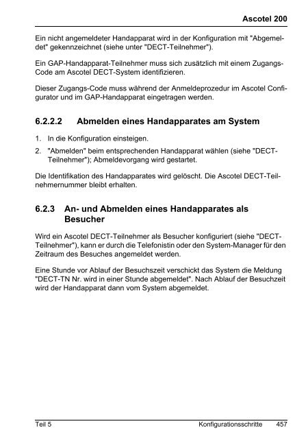 Ascotel Telekommunikationssysteme Ascotel 200 ... - Aastra
