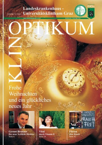 Ztg KlinOptikum 4_2008.indd - LKH-Univ. Klinikum Graz