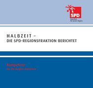 HALBZEIT – - SPD-Regionsfraktion Hannover
