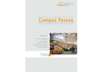 Ausgabe 04/2006 - Universität Passau