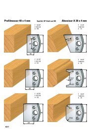 Profilmesser 40 x 4 mm Abweiser A 38 x 4 mm - rodejohann.info