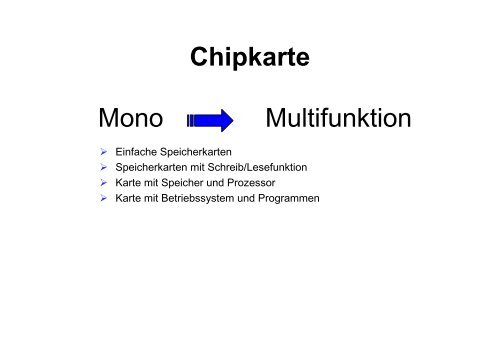 einfach? Vor- und Nachteile der Uni-Chipkarte - Technische ...