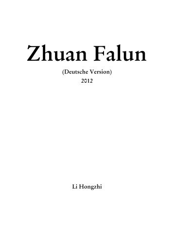 Zhuan Falun - Falun Dafa