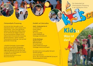 KidsCE-Flyer zum Herunterladen