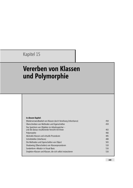 Vererben von Klassen und Polymorphie - richtig-einsteigen.de