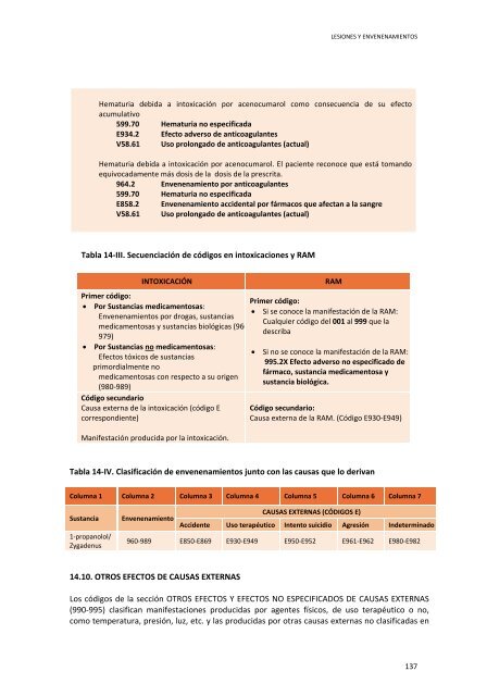 CIE 9 MC - Ministerio de Sanidad y Política Social