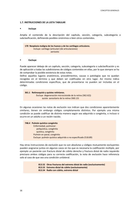 CIE 9 MC - Ministerio de Sanidad y Política Social