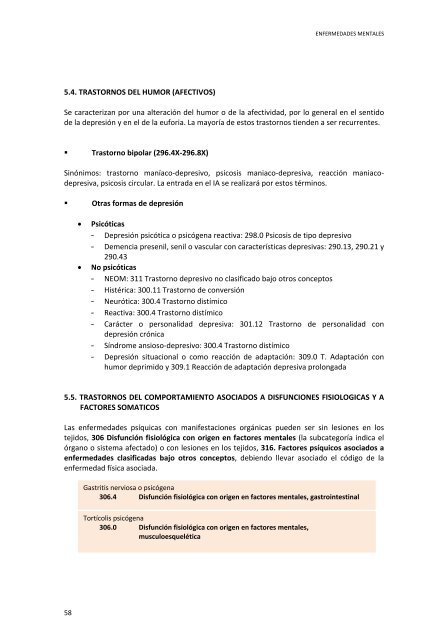 CIE 9 MC - Ministerio de Sanidad y Política Social