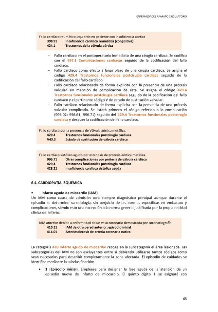 CIE 9 MC - Ministerio de Sanidad y Política Social