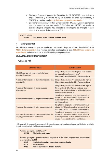 CIE 9 MC - Ministerio de Sanidad y Política Social