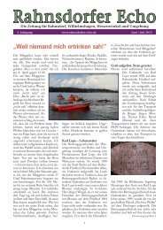 Ausgabe 12/03 - Juni / Juli 2012 - Bürger für Rahnsdorf