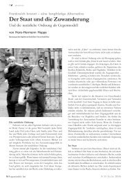 Der Staat und die Zuwanderung - Hans-Hermann Hoppe