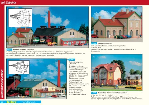 MODELLBAHN-ZUBEHÖR HO + TT + N + Z 2006/2007 Zeche ... - Kibri