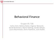 Behavioral Finance