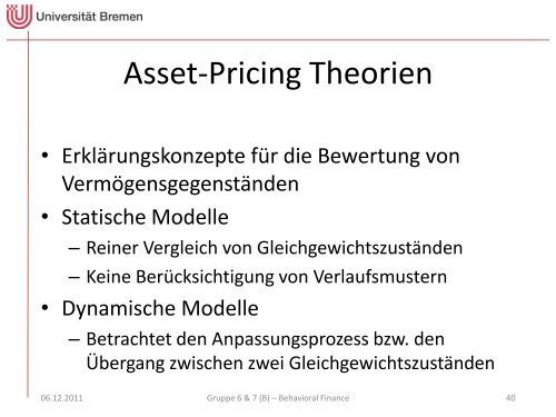 Behavioral Finance