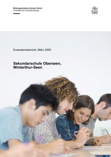 Evaluationsbericht, August 2009 - Sekundarschule Oberseen