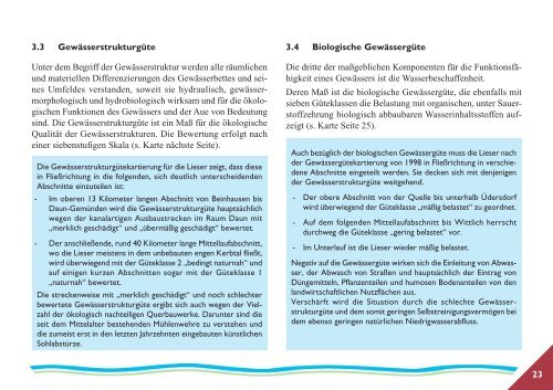 Gewässerwanderweg Lieser - Wasserwirtschaftsverwaltung ...